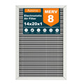 14x20x1 Reusable Air Filter, Washable, MERV 8, Permanent Electrostatic Air Filter, Lasts a Lifetime, Breathe Safely