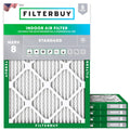 14.5x19.5x1 Air Filter MERV 8 Dust & Allergy Defense (5-Pack)