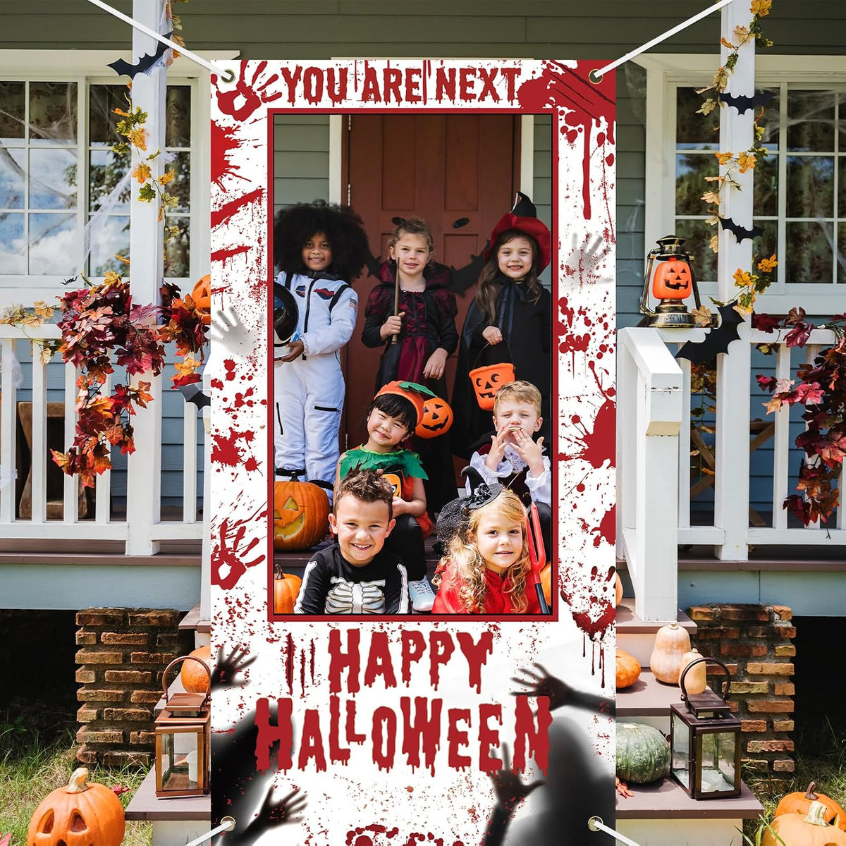 Halloween Horror Party Decoration Bloody Photo Booth Prop Scary Halloween Decoration Indoor Outdoor Party supplie for