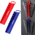 2-Pack Magnetic Wrench Organizer, 12-Piece Gripper Wrench Holder