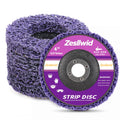 5 Pack 4" Strip Discs Rust Remover Paint Stripper for Angle Grinder
