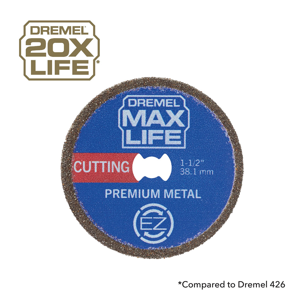 Dremel Max Life EZ506HP 1-12“ (38.1mm) Premium Metal Cutting Wheel