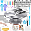 180 Aluminum Cake Decorating Kit, Baking Tools for Beginners & Pros