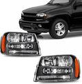 PHILTOP Headlights Assembly for Chevy Trailblazer EXT 2002-2006 4.2L