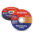 WORKPRO 10-Pack Cut-Off Wheels 4-1/2 x 7/8 Metal Cutting Disc