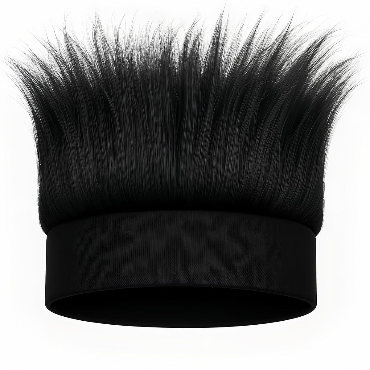 Hairy Headband Wig, Crazy Hat Funny Wigs Party Costume Accessories | Lightweight funny wig headband with upright