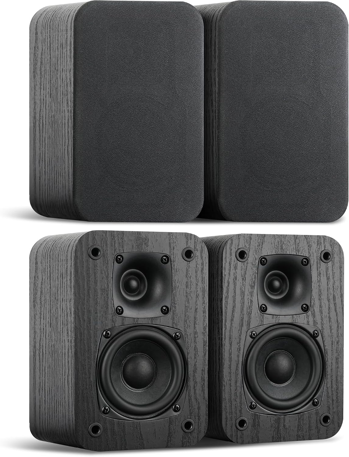 5.0 Home Theater System, HiFi Surround Sound Speakers | 230W Peak Power, Dialogue Clarity, Passive, Classic Retro