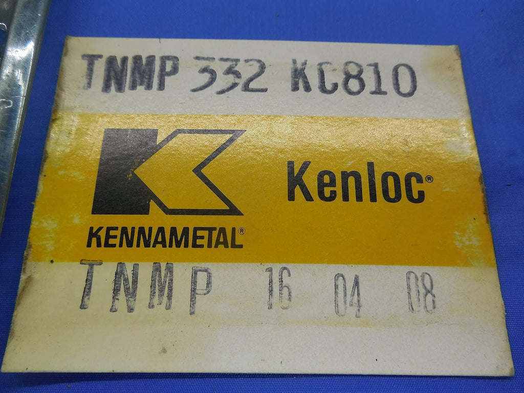 10PCS NEW KENNAMETAL TNMP 332 KC810 TiN Carbide Turning Inserts TNMP 16 04 08