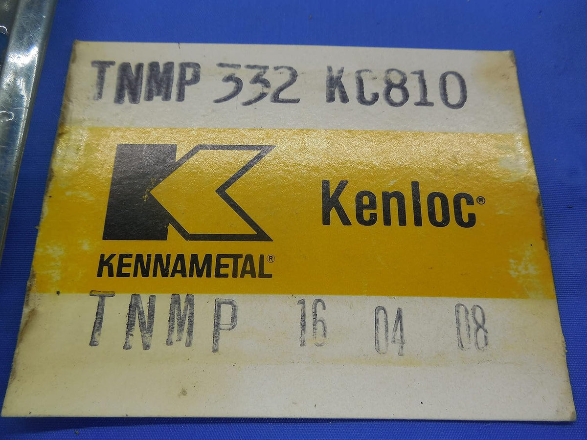 10PCS NEW KENNAMETAL TNMP 332 KC810 TiN Carbide Turning Inserts TNMP 16 04 08