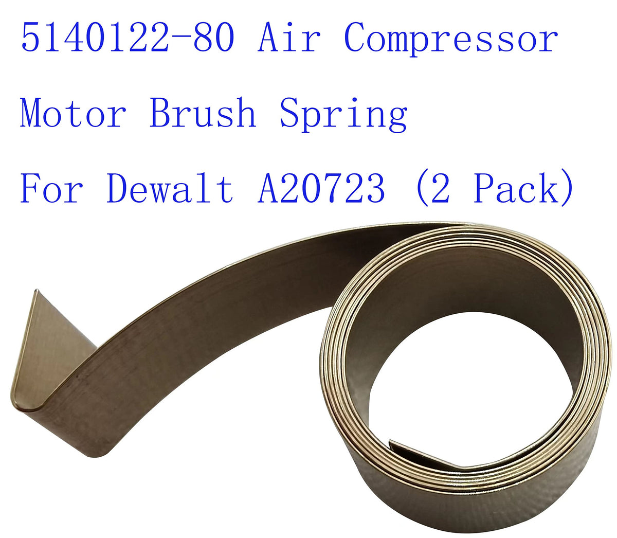 2 Pack 5140122-80 Air Compressor Motor Brush Spring For Dewalt A20723