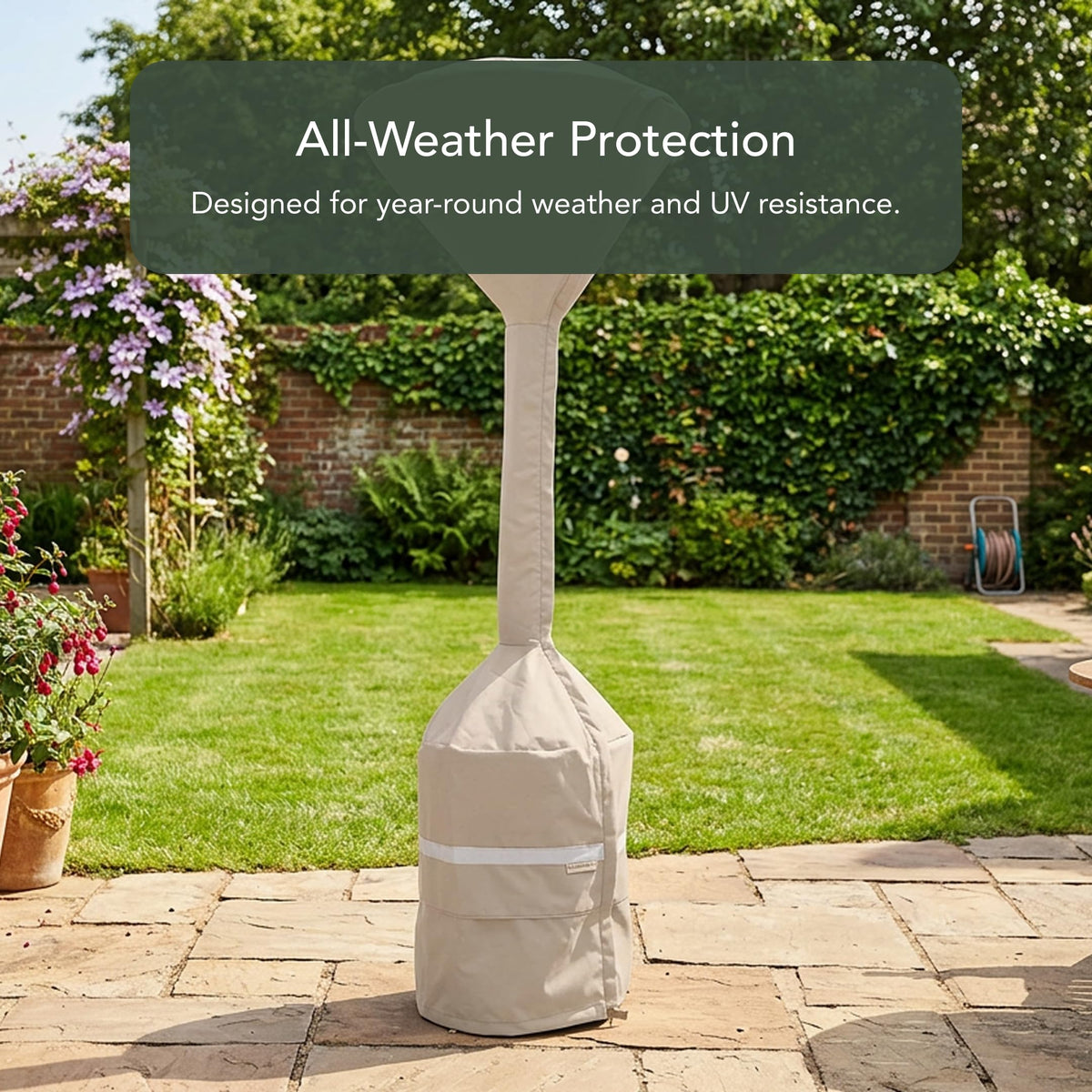 Prestige Fitted Patio Heater Cover - 35"DIA x 87"H - All Weather