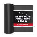 Toolbox Liner Non-Slip Tool Drawer Liner 24ft x 18" Black