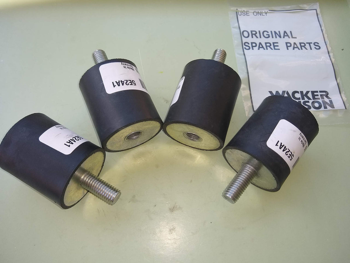Wacker WP1550 plate compactor tamper OEM rubber shock mount 5100016316