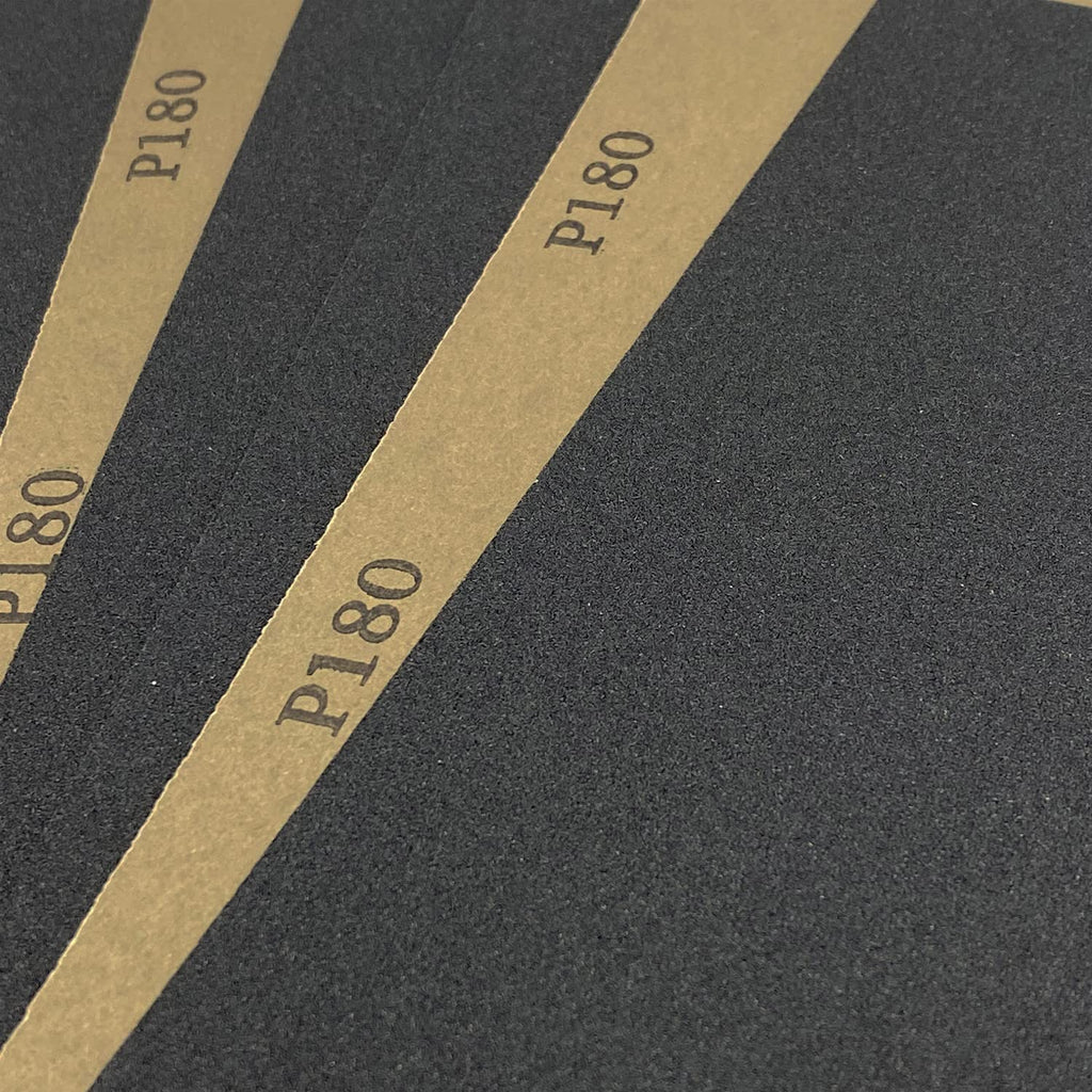 180 Grit Wet Dry Sandpaper, 10PCS 9x11 Inch Silicon Carbide Sanding Sheets