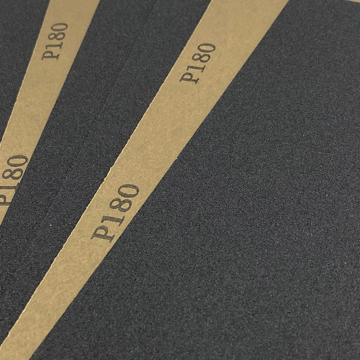 180 Grit Wet Dry Sandpaper, 10PCS 9x11 Inch Silicon Carbide Sanding Sheets