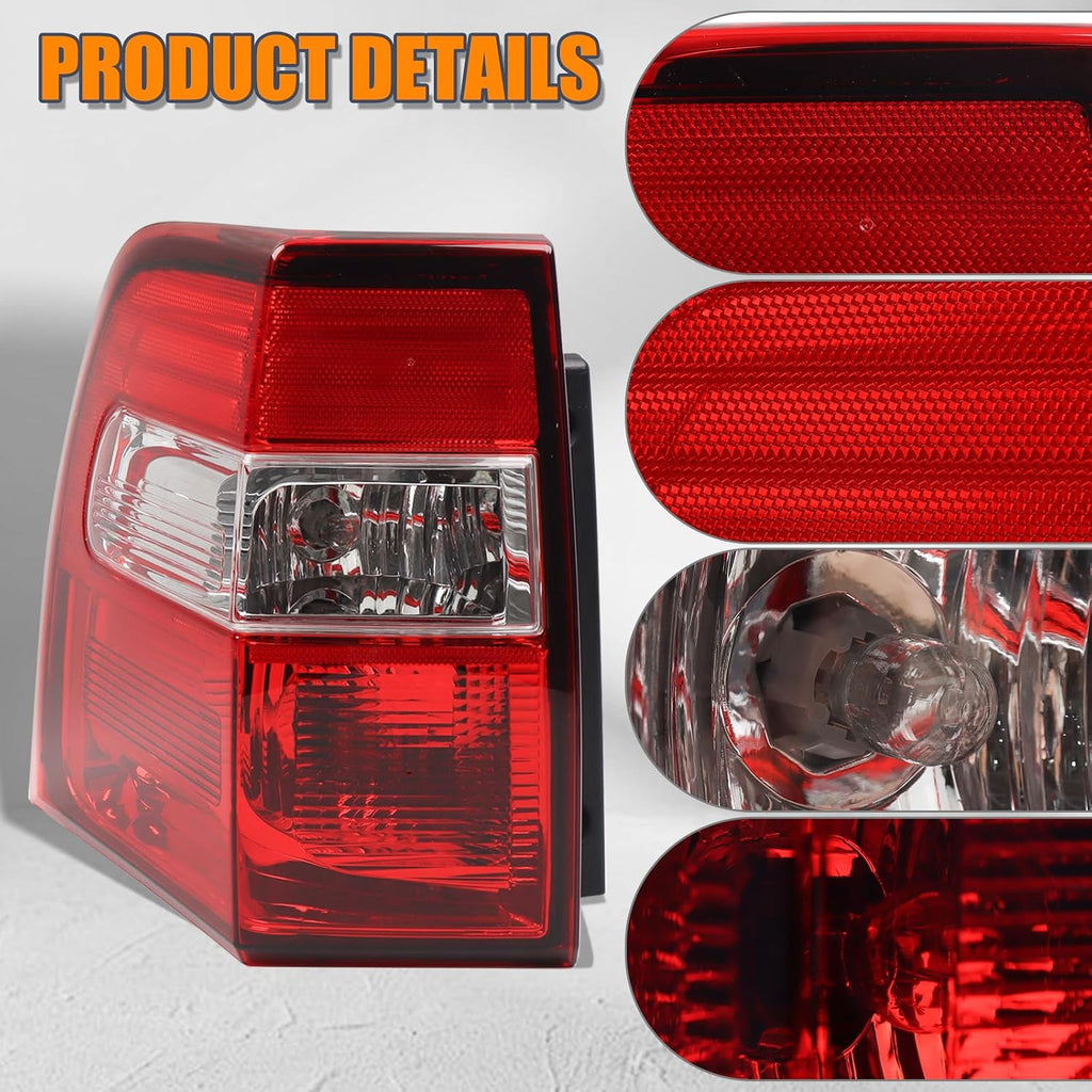 Left Tail Light (Include Bulbs Harness) Fit for 2007-2017 Ford Expedition