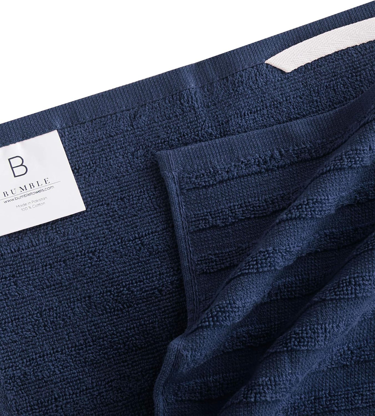 Premium Kitchen Towels 6 Pack 100% Cotton, 20"x28" Dish Towels - Navy Blue | Large Flat & Terry Kitchen Linen Set