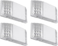 TORCHSTAR 4-Pack LED Emergency Lighting with Battery Backup White