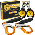 TRSMIMA Fall Protection Retractable Lanyard - SEL Fall Protection 6FT Twin