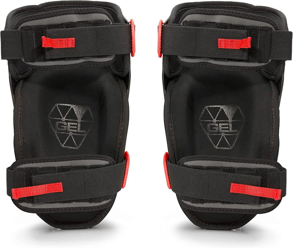 Impact-Absorbing Gel Knee Pads with Thigh Stabilization, Ideal for Flooring/Roofing, Adjustable (1 pair)