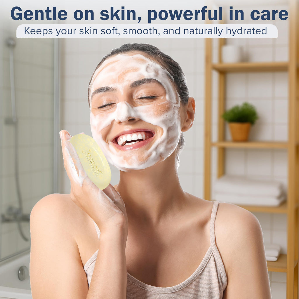 JOESOEF Sulfur Acne Soap, Pharmaceutical Grade, Derm Approved 100g
