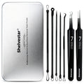 Blackhead Remover Tool Pimple Extractor Acne Removal Kit, Black