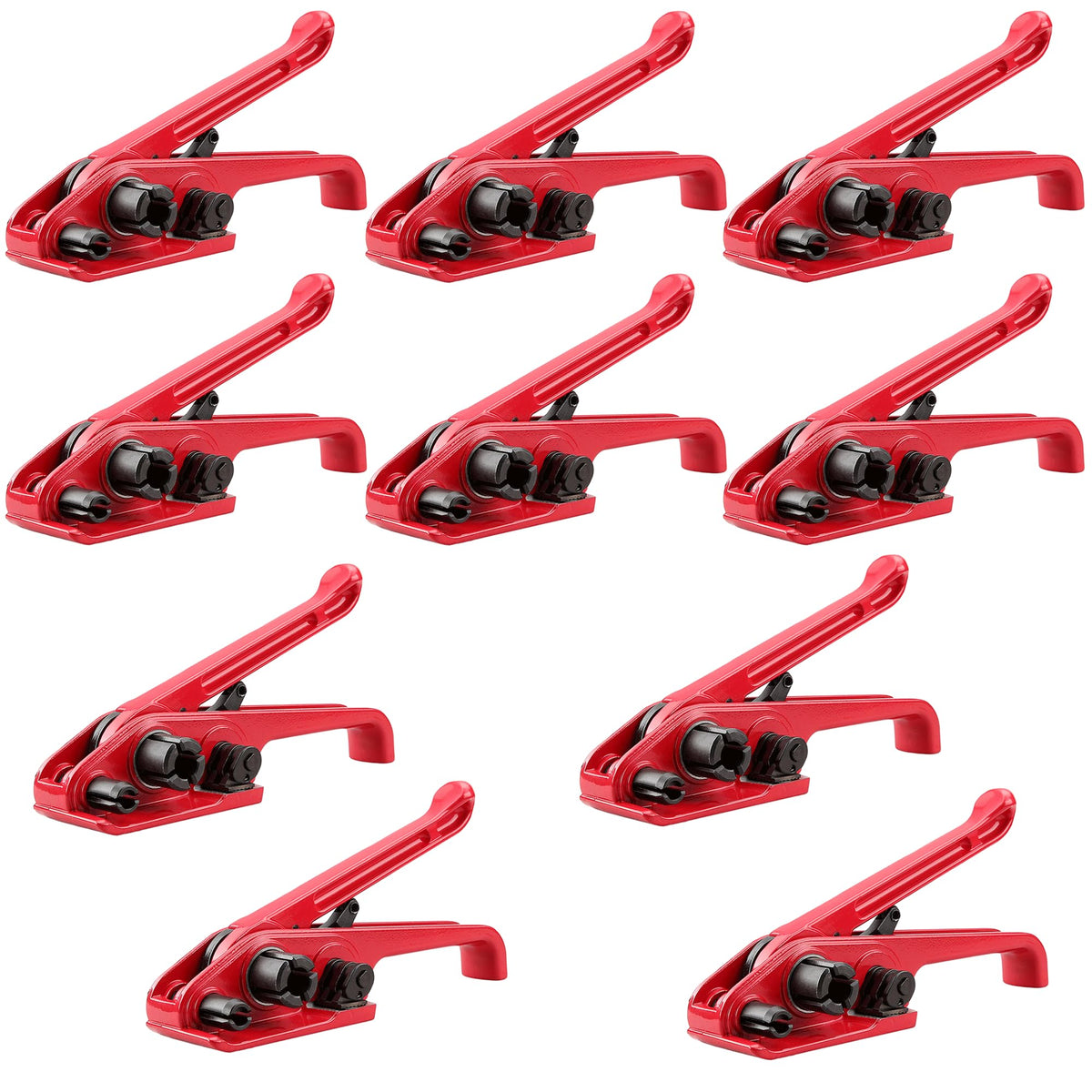 Poly Strapping Tensioner & Cutter Manual Banding Tools Windlass for 1/2" -3/4" Width Polyester Polyproplyn