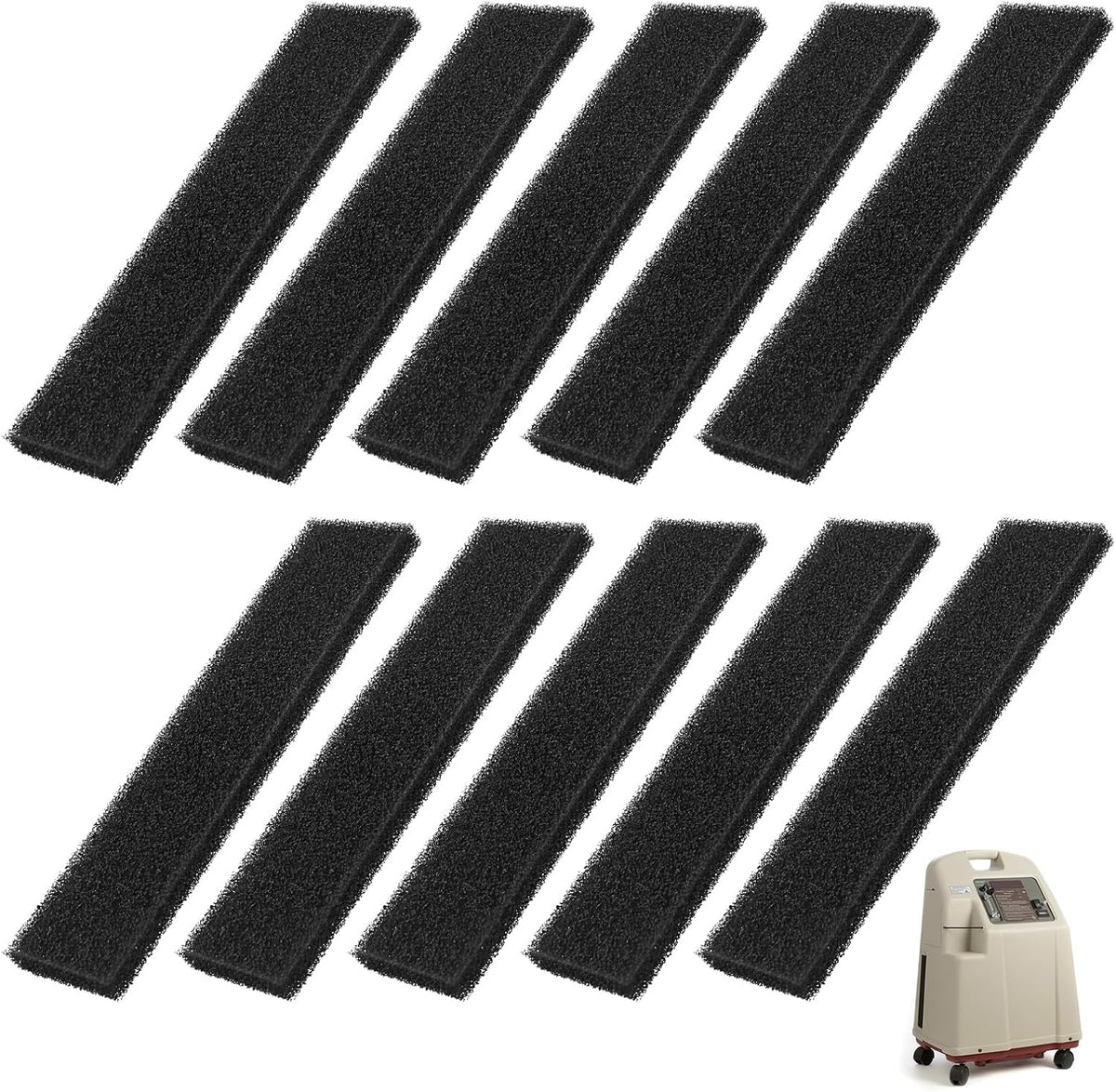 Oxygen Concentrator Filter Cotton Compatible with Invacare Platinum 5