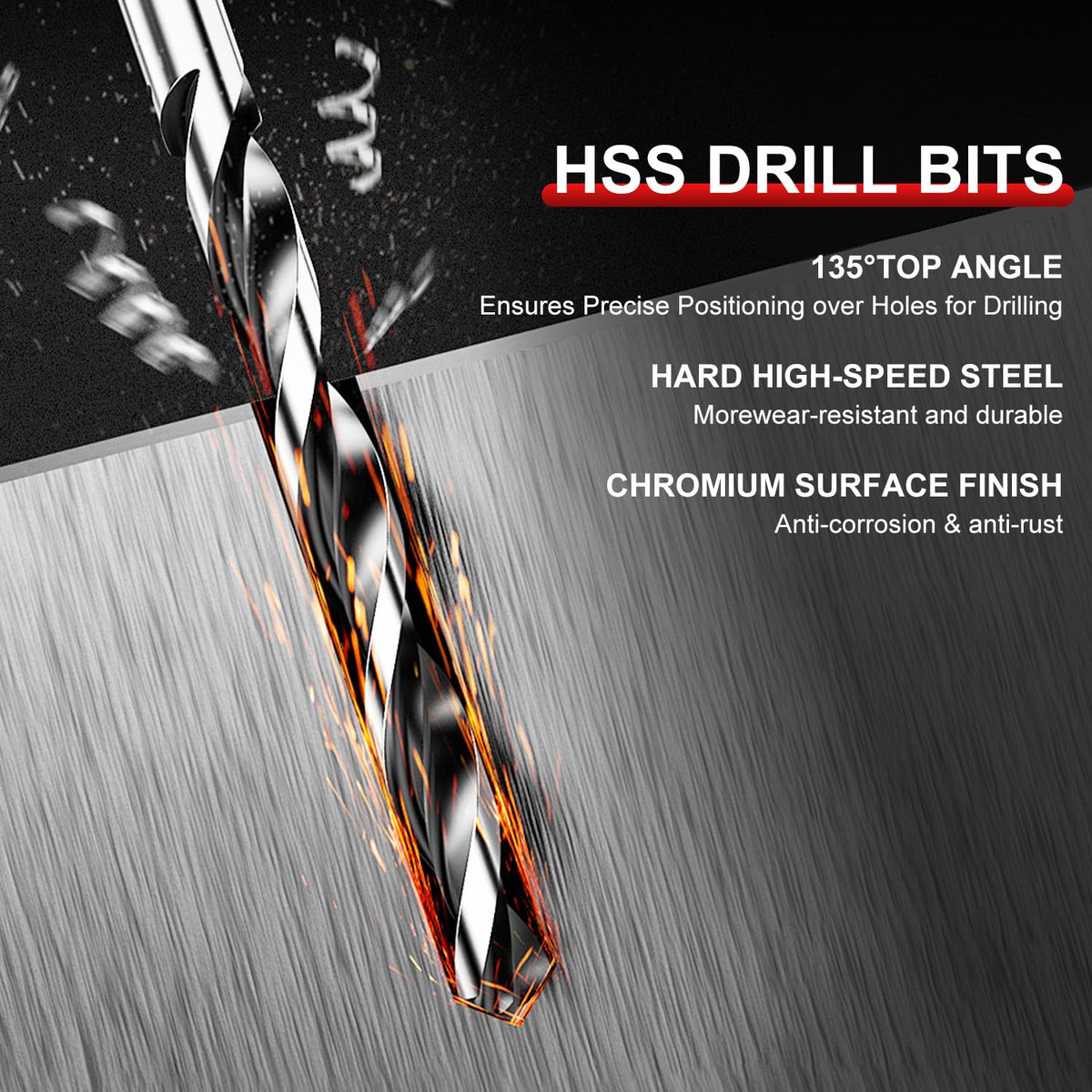 YSTOOL 131pcs Metric Helicoil Thread Repair Kit
