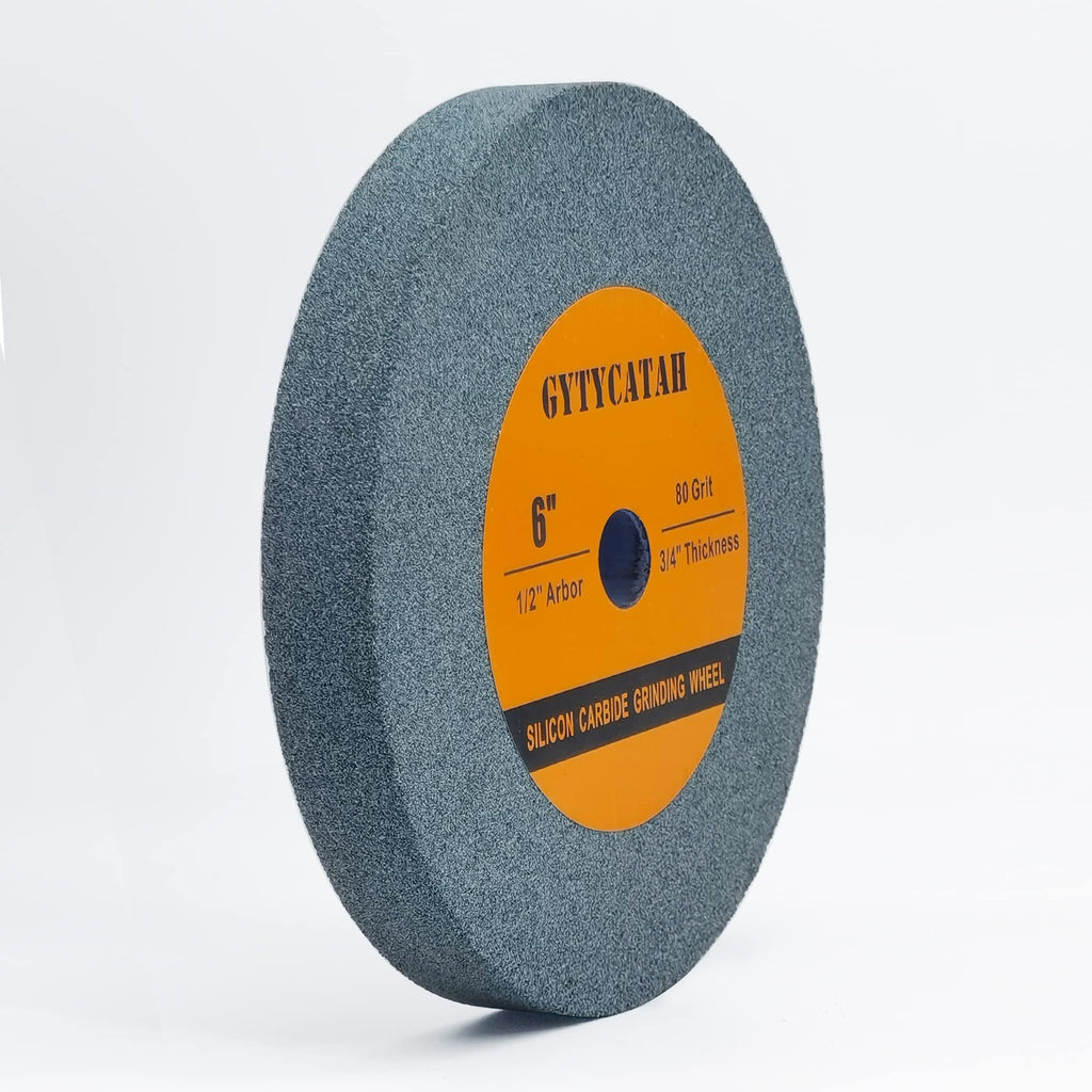 GYTYCATAH 6" Bench Grinding Wheel, Green Silicon Carbide Abrasive