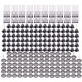 Rocaris 300 Pack Wire Brushes Set, Steel Wire Wheels Pen Brushes