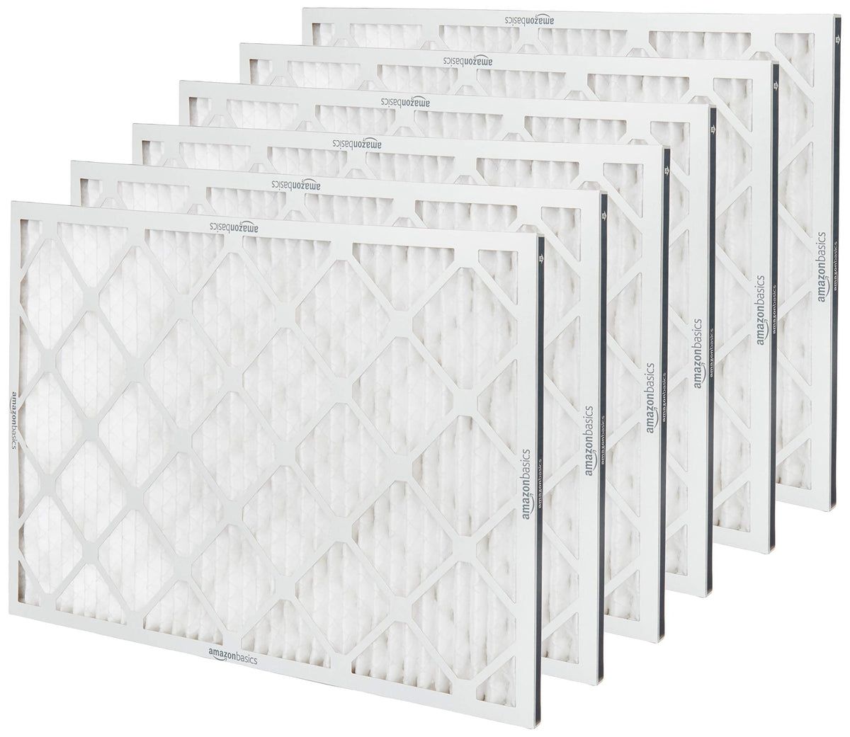 20x30x1 Air Filter 6-Pack, MERV 11 AC Furnace Filters, Removes Dust, Pet, Allergen Control , Electrostatic, Removes