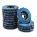 MOGRQAP 3 inch Flap Discs 12 Pack, 40 Grit for Cordless Angle Grinder