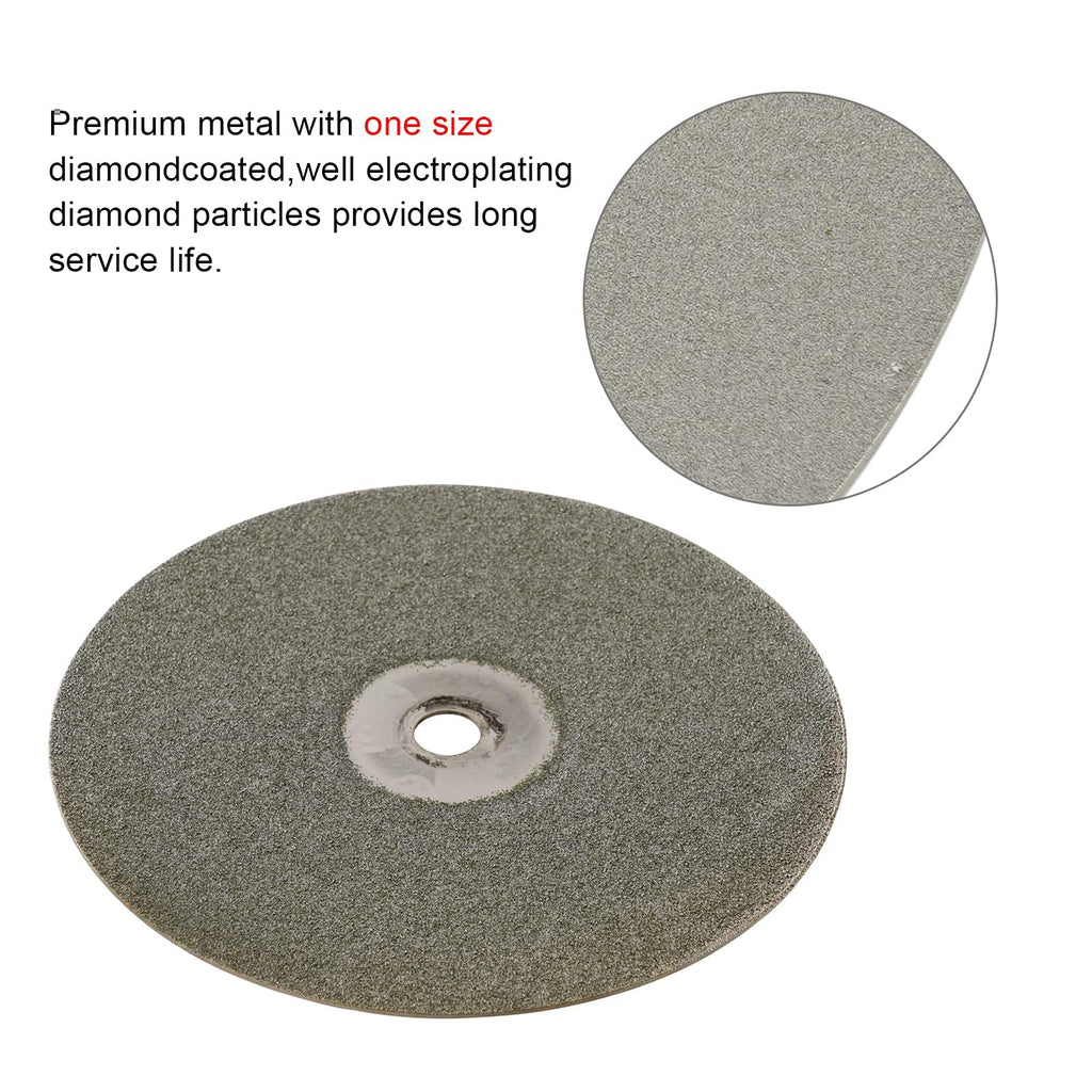 DZQ 5PCS 6 Inch Grit 80 150 320 800 2000 Diamond Flat Lap Wheel Disc