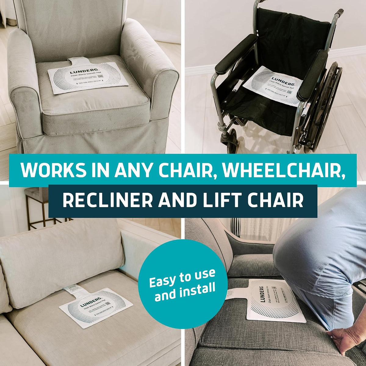 Wireless Chair Alarm System for Elderly & Fall Prevention