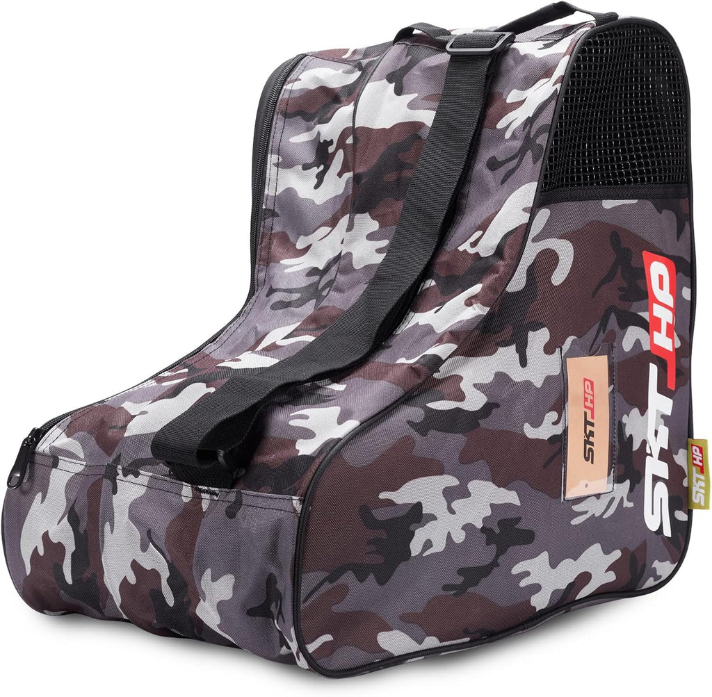 Roller Skate Bag with Adjustable Shoulder Strap for Kids and Adults to Hold Inline Skates and Knee Pads