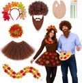 80s Painter Couple Costume Include Leaf Tutu