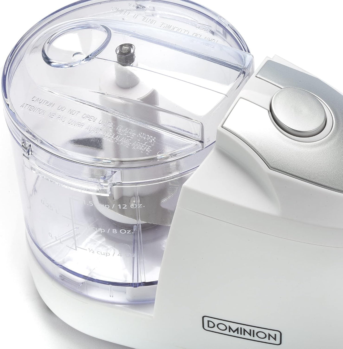 1.5 Cup Electric Mini Food Chopper, Compact, White