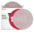 Faoyoon 9 Inch Sanding Disc Drywall Sandpaper, Dust Free Sanding Drywall Sander Pads, 15 Pack 150 Grit