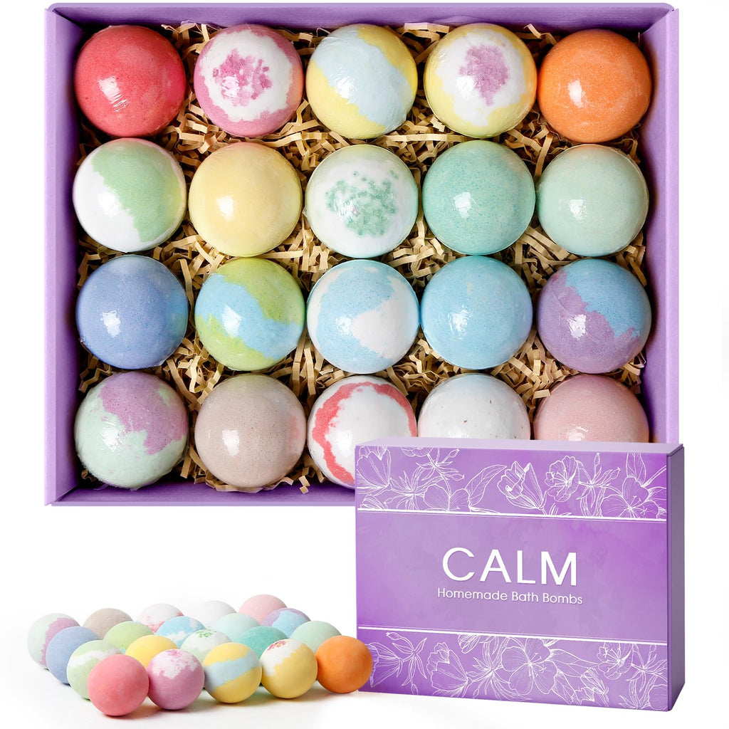 Bath Bombs for Women, Fizz Effect Bath Bomb, Shea Butter