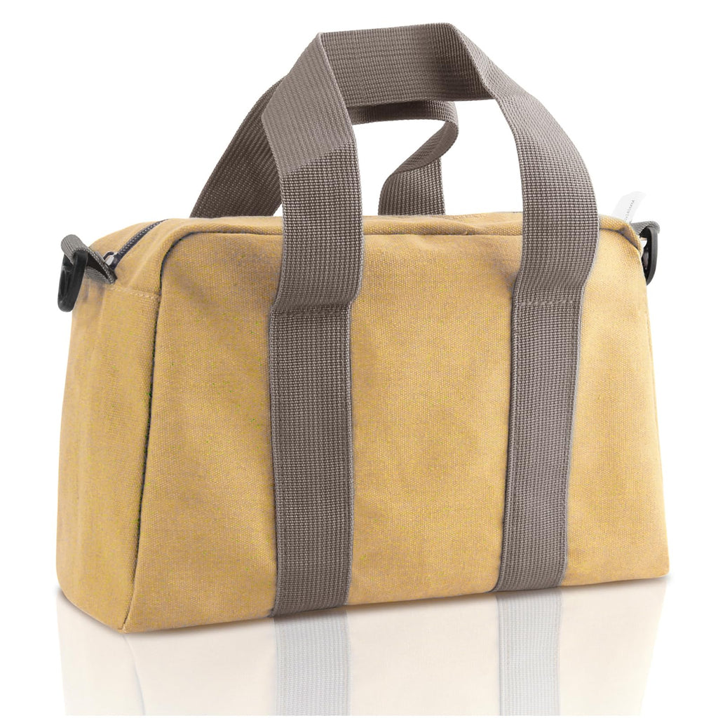 Small Tool Bag, Canvas Tool Storage Bag, Large Capacity Multipurpose Zipper Soft Tote Organizer Pouch for