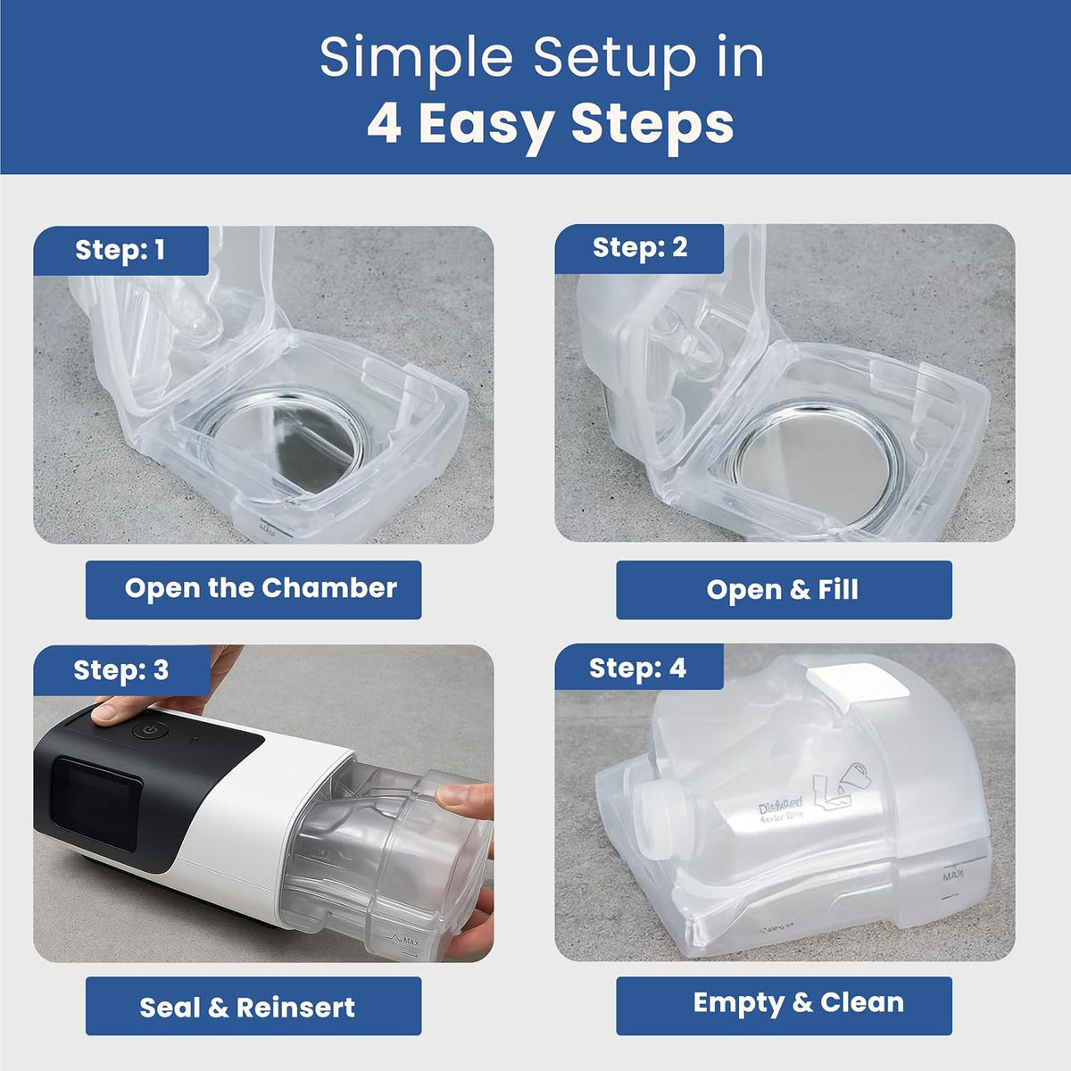 AirSense 11 Water Chamber Tank Replacement - for AirSense 11 and Aircurve 11