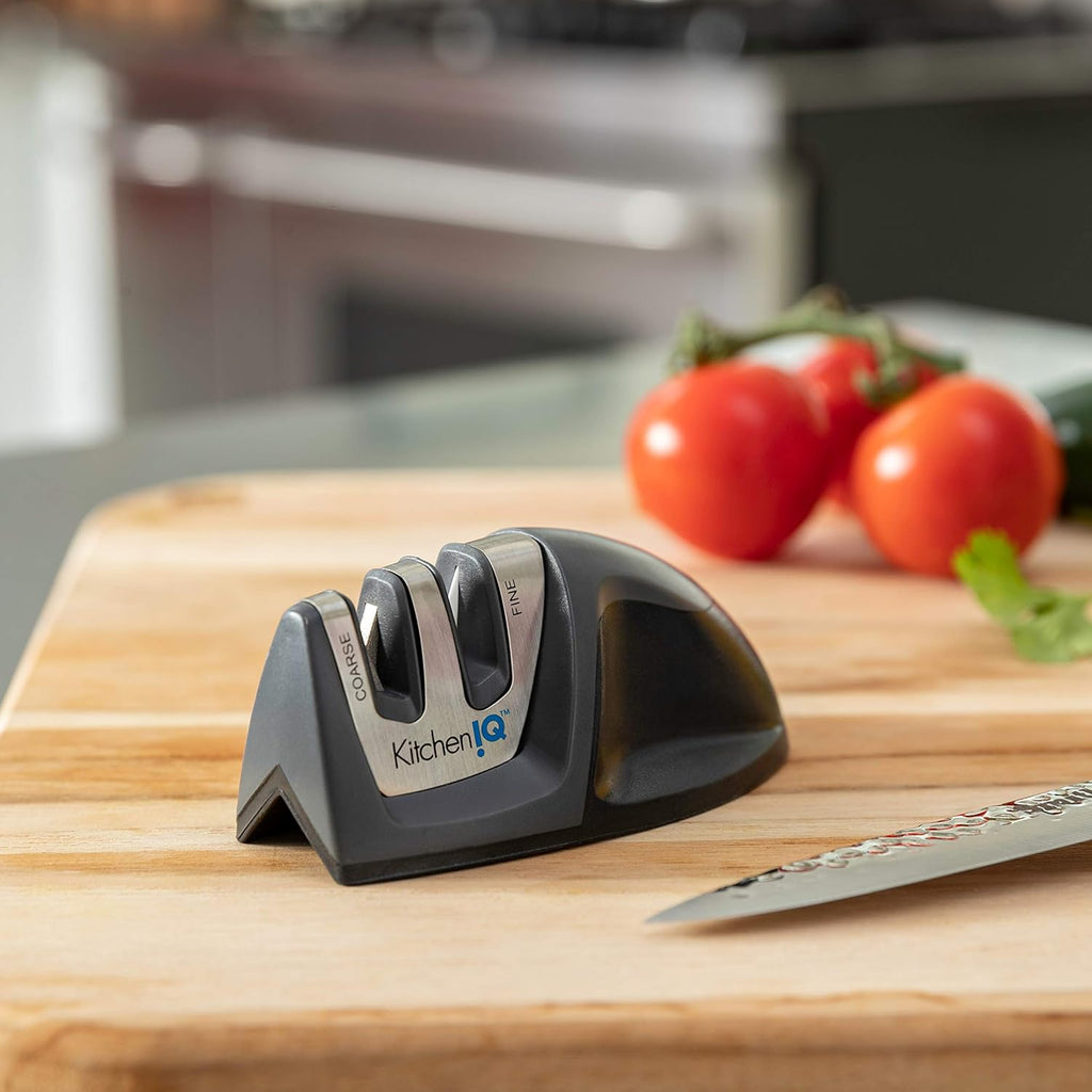 SMITH’S Deluxe Diamond Edge Grip Knife Sharpener, CDU
