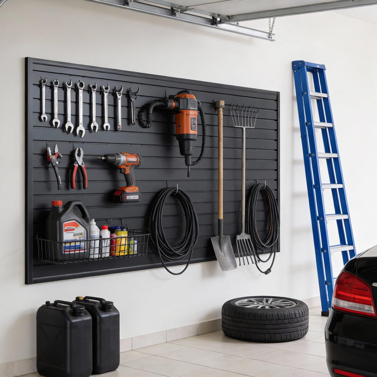 PVC Slatwall Panel 4x8 FT,PVC Garage Wall Organizer System