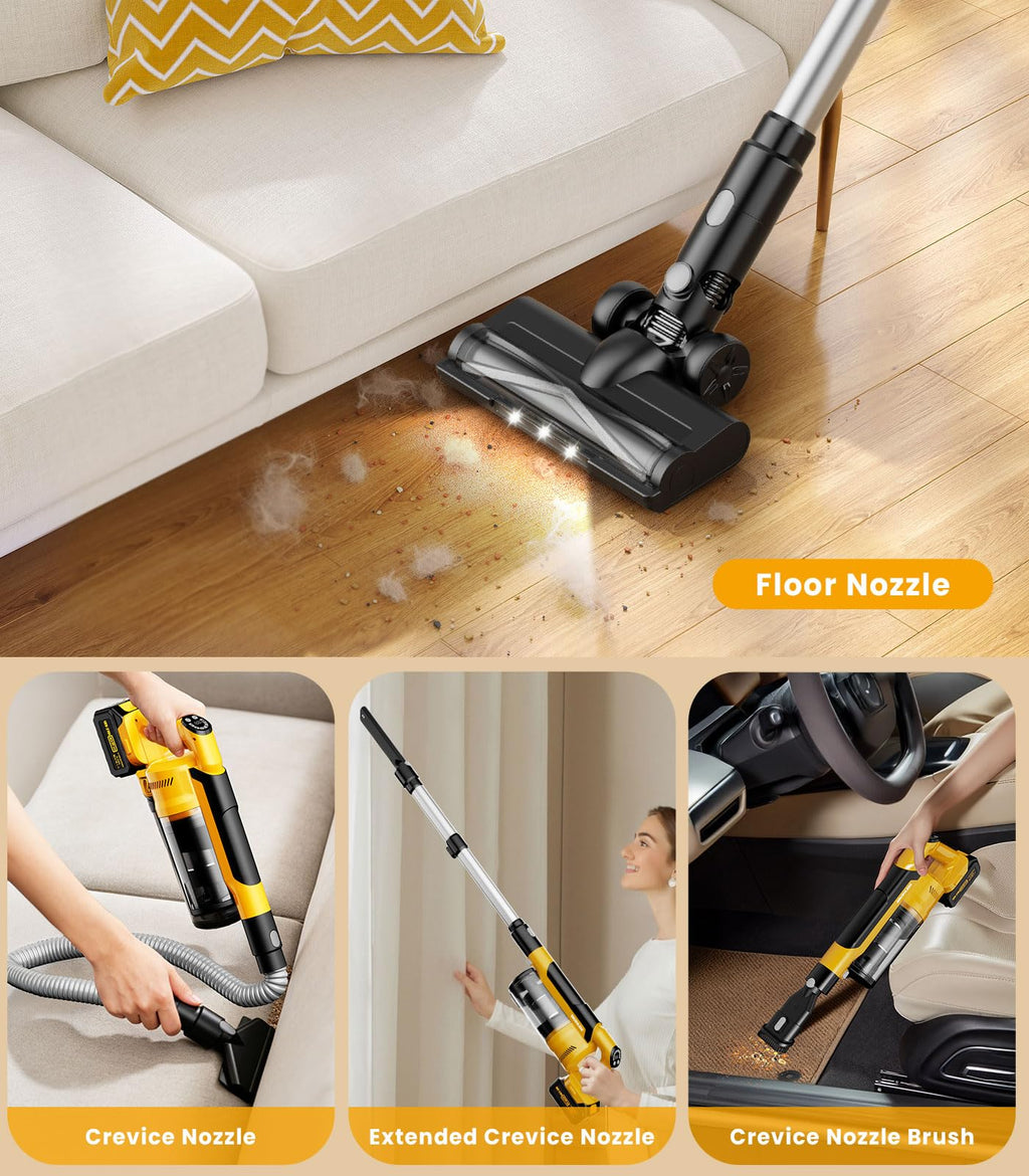 qimedo Replacement Floor Nozzle Vacuum Cleaner for v1/v2