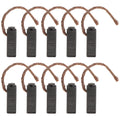 Micro Traders 5 Pairs Motor Carbon Brushes 5x6x14mm Universal Power Tool Replacement Parts for Angle Grinder Orbital Sander