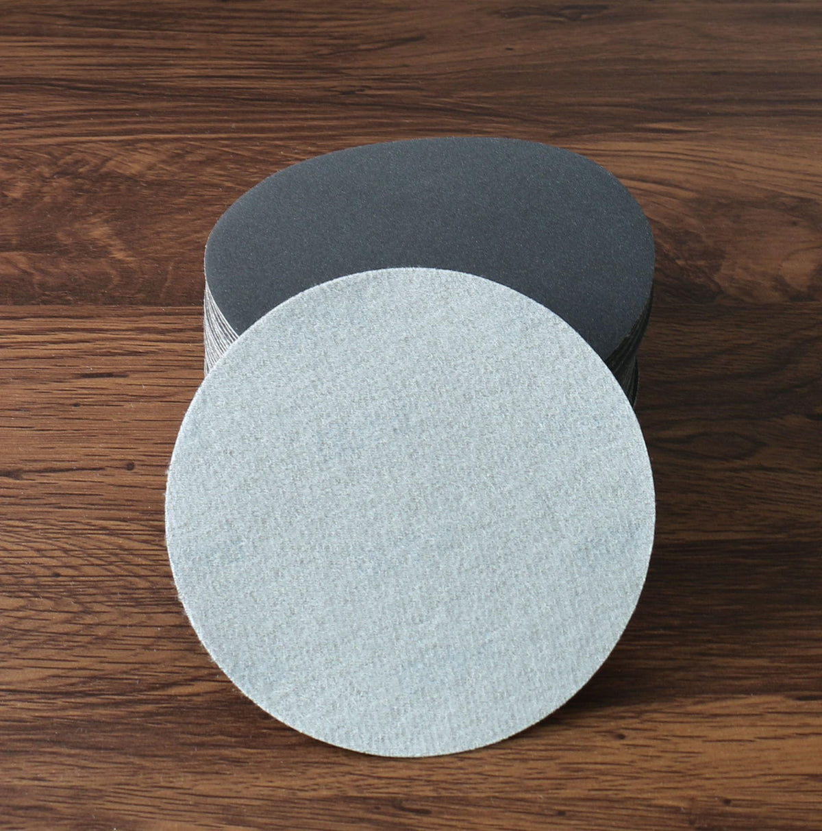 Tueascallk 50Pcs 5 Inch 400 Grit Non-Porous Wet and Dry Hook and Loop Sanding Discs for Random Orbital Sander and Electric Sander Sandpaper