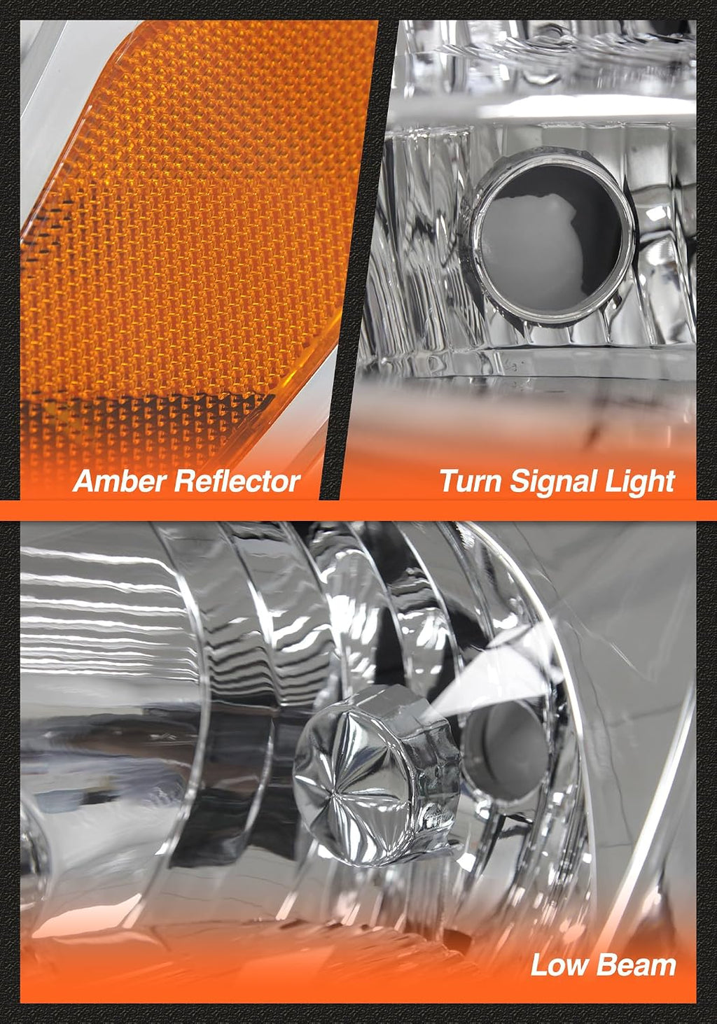 for 2004-2005 Toyota Sienna Headlights Assembly