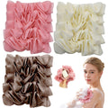 3-Pack Soap Loofah Pouches for Bar Soap, 2-in-1 Shower Sponge ﻿