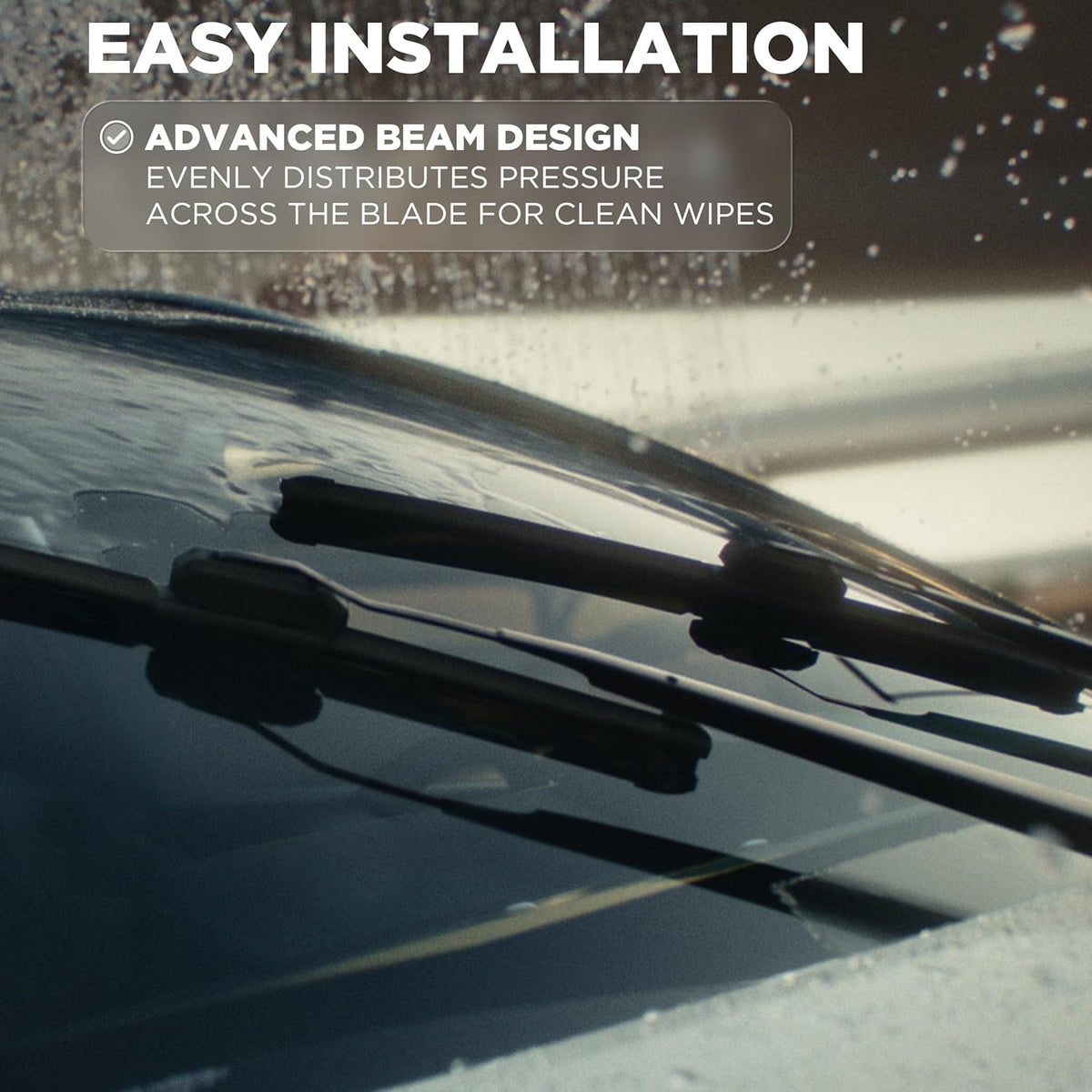 810355 Repellency Water Repellent Wiper Blades, 22" & 21" Windshield Wipers, All Weather Streak-Free for Enhanced